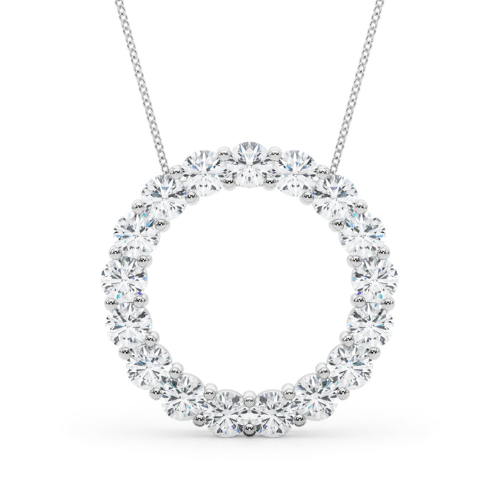 2 ct tw Lab Diamond Lab Grown Diamond Necklace