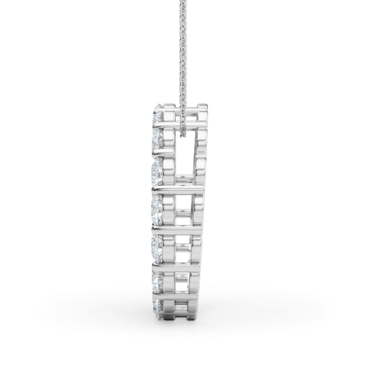 2 ct tw Lab Diamond Lab Grown Diamond Necklace