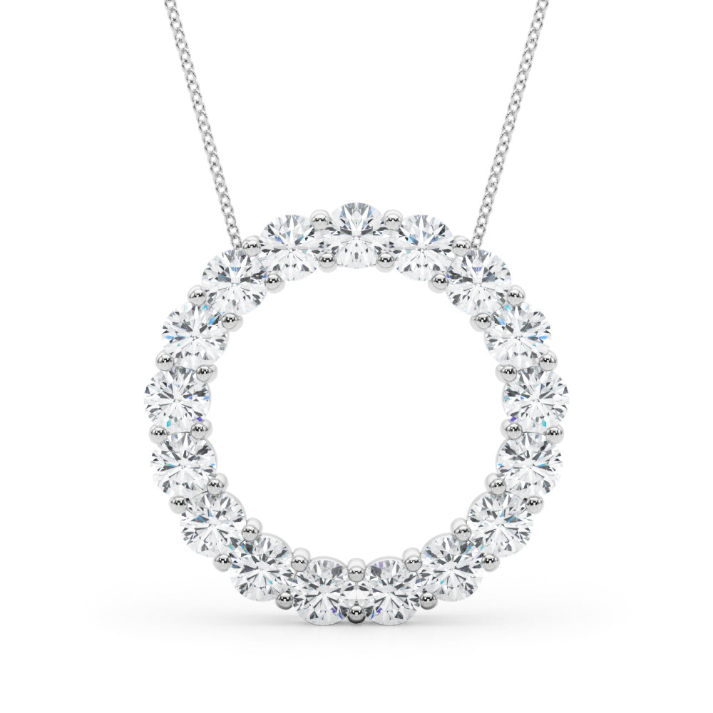 3 ct tw Lab Diamond Lab Grown Diamond Necklace