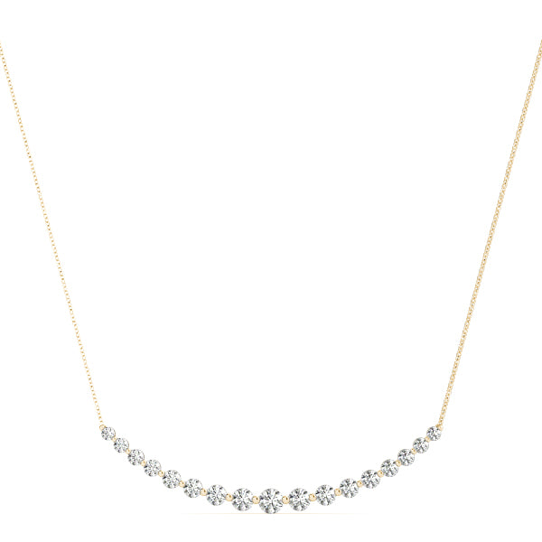 1 1/2 ct tw Lab Diamond Lab Grown Diamond Necklace