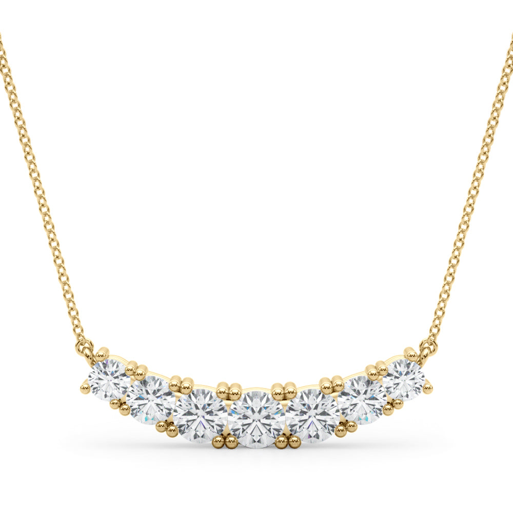 7/8 ct tw Lab Diamond Lab Grown Diamond Necklace