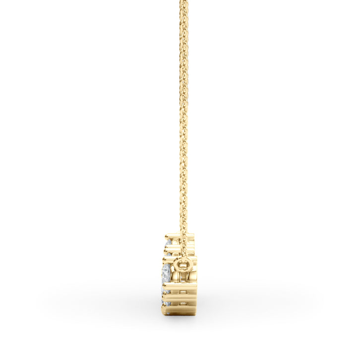 7/8 ct tw Lab Diamond Lab Grown Diamond Necklace