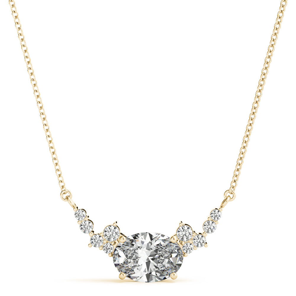 1/3 ct tw Lab Diamond Lab Grown Diamond Necklace