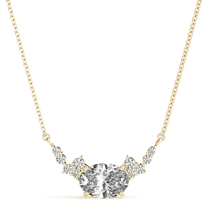 1/3 ct tw Lab Diamond Lab Grown Diamond Necklace