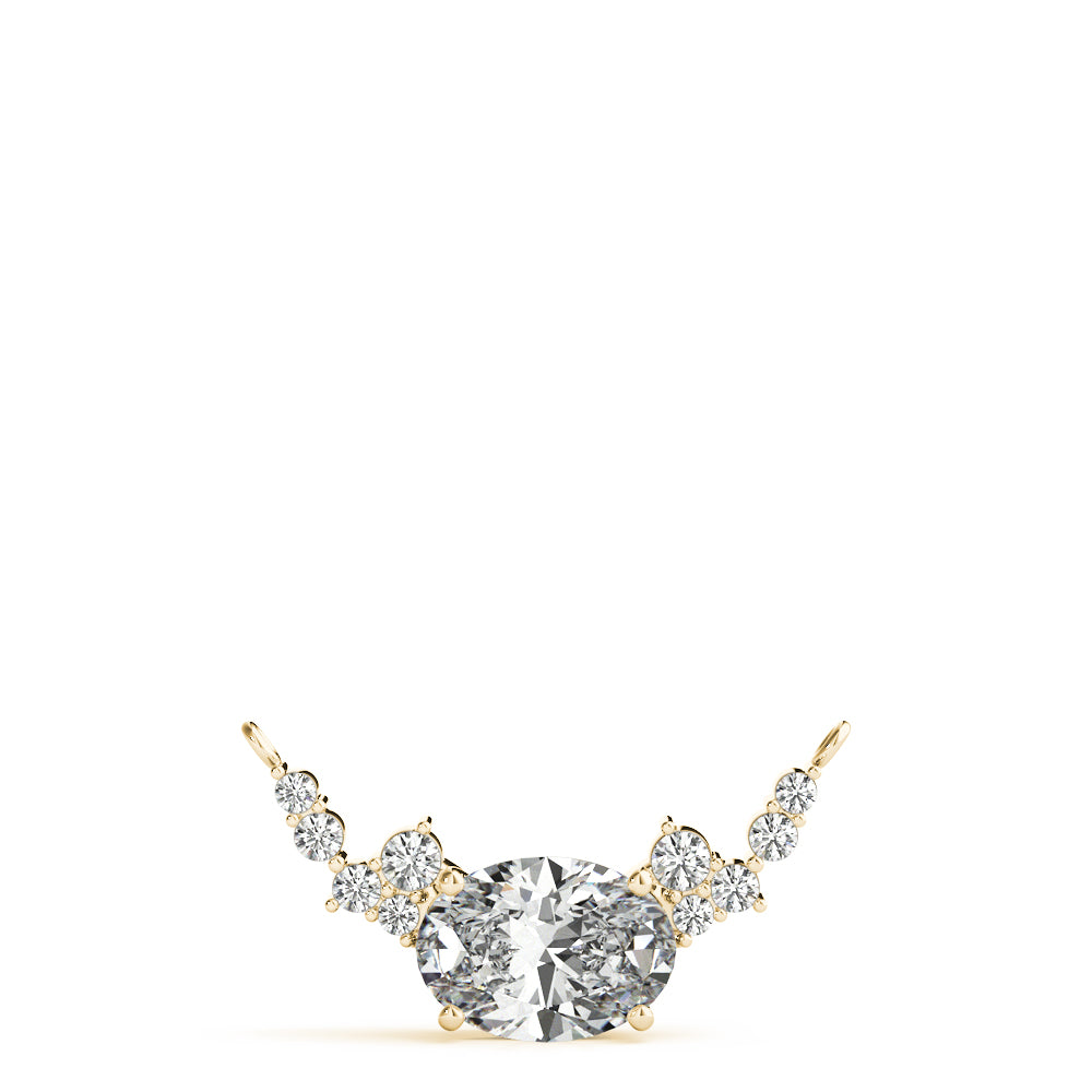 1/3 ct tw Lab Diamond Lab Grown Diamond Necklace