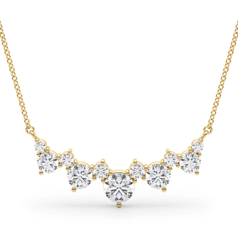 7/8 ct tw Lab Diamond Lab Grown Diamond Necklace