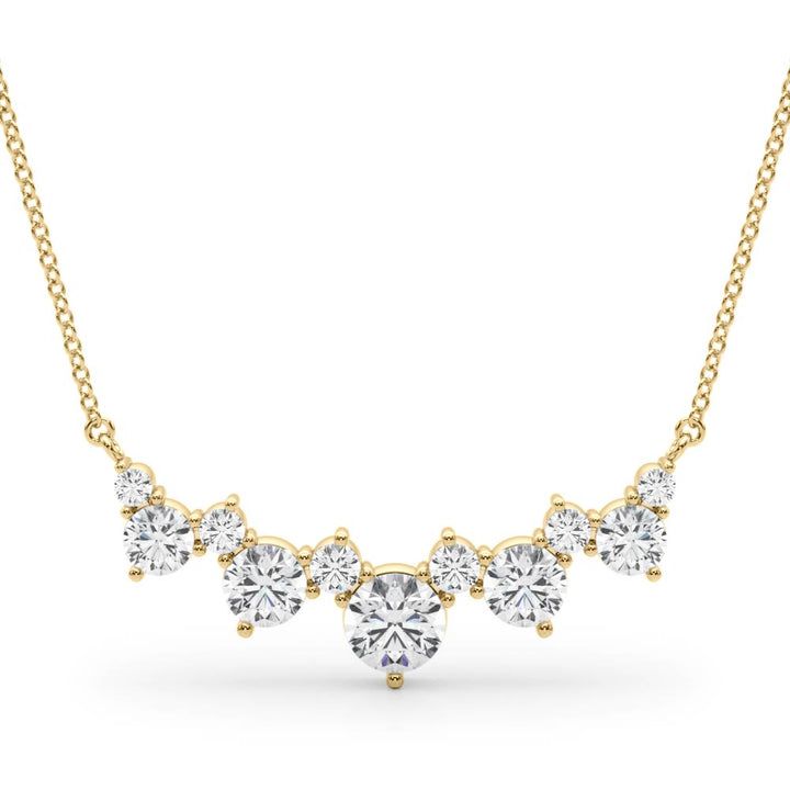 7/8 ct tw Lab Diamond Lab Grown Diamond Necklace