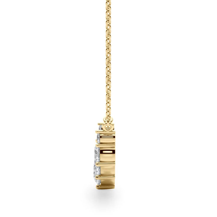 7/8 ct tw Lab Diamond Lab Grown Diamond Necklace