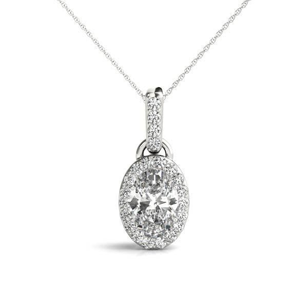 1/2 ct tw Lab Diamond Lab Grown Diamond Necklace