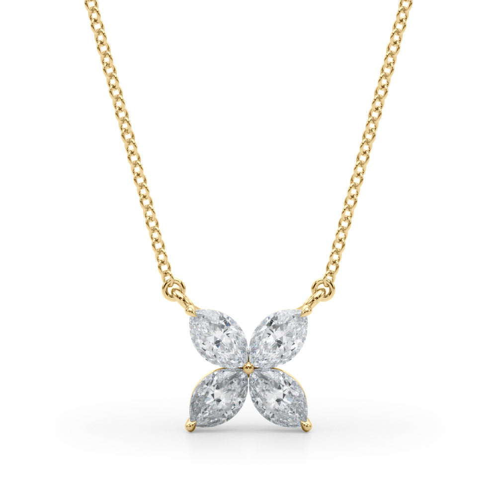 1/4 ct tw Lab Diamond Lab Grown Diamond Necklace