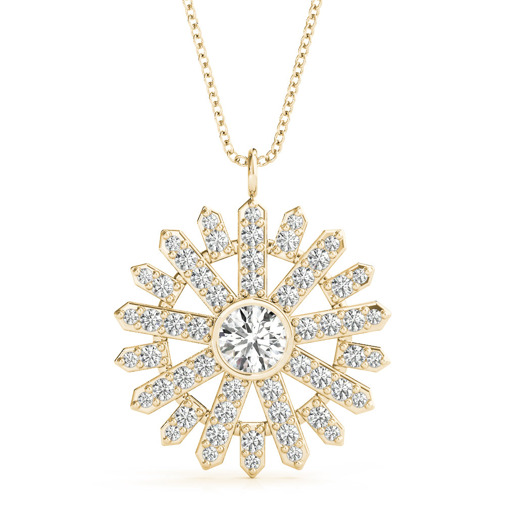 3/4 ct tw Lab Diamond Lab Grown Diamond Necklace