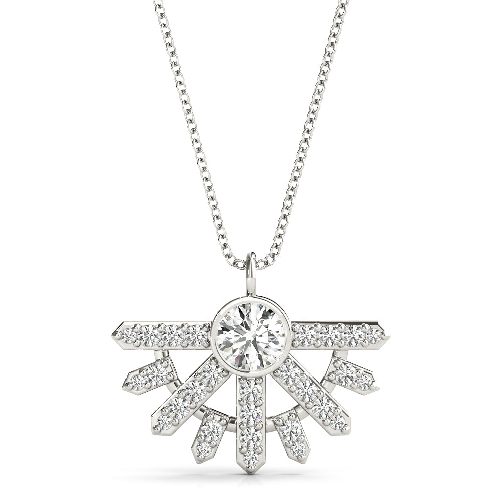 1/2 ct tw Lab Diamond Lab Grown Diamond Necklace