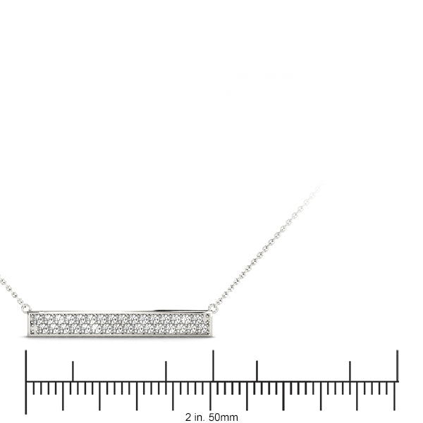 1/3 ct tw Lab Diamond Lab Grown Diamond Necklace