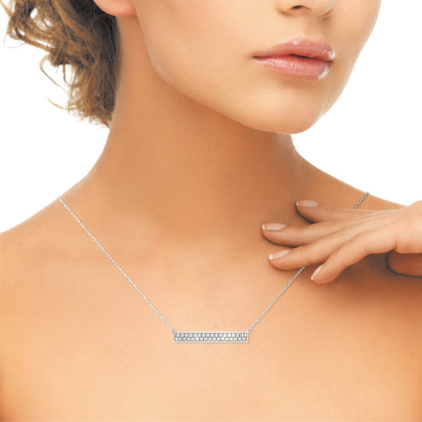 1/3 ct tw Lab Diamond Lab Grown Diamond Necklace