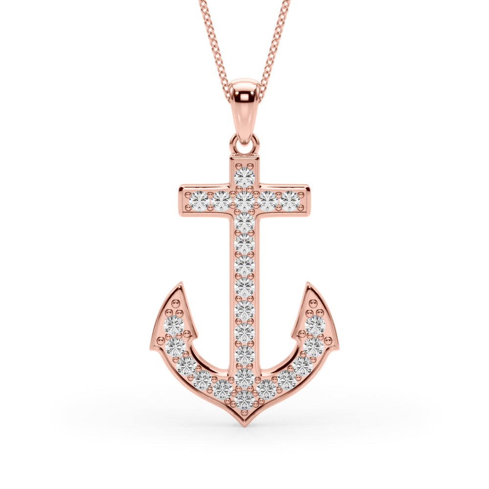 3/8 ct tw Lab Diamond Lab Grown Diamond Necklace