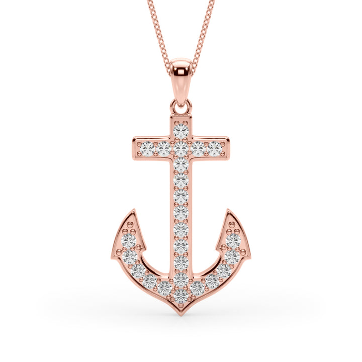 3/8 ct tw Lab Diamond Lab Grown Diamond Necklace
