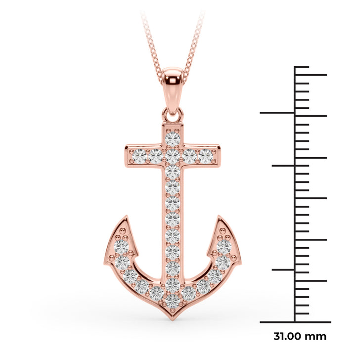 3/8 ct tw Lab Diamond Lab Grown Diamond Necklace