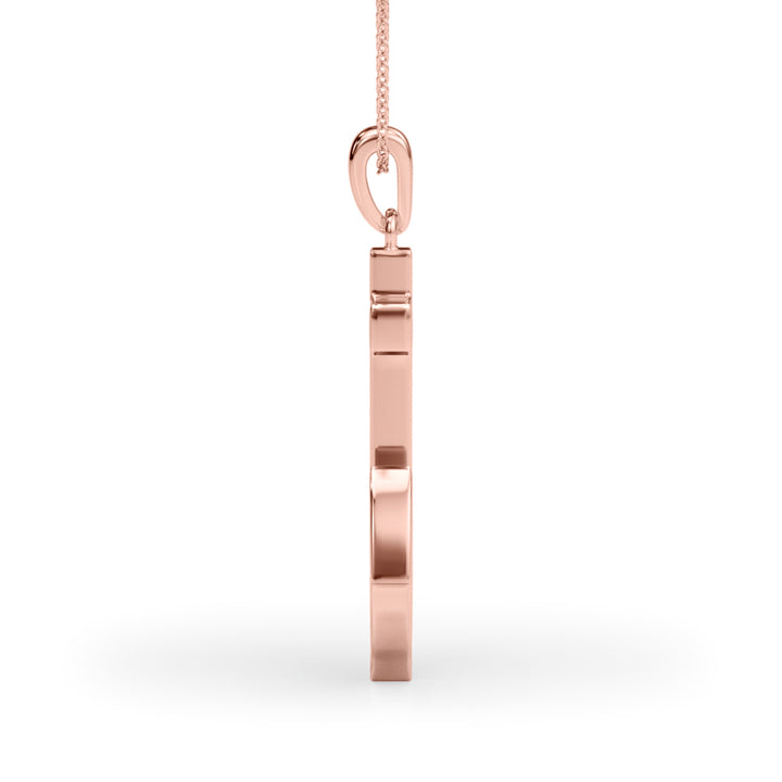 3/8 ct tw Lab Diamond Lab Grown Diamond Necklace