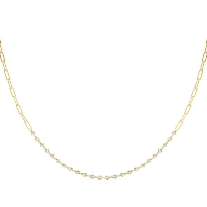 1 3/8 ct tw Lab Diamond Lab Grown Diamond Necklace