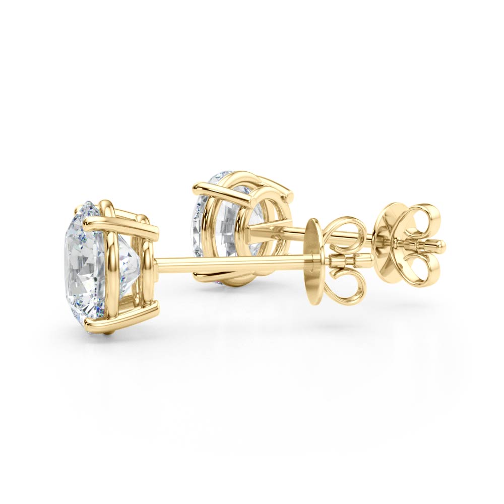 7 ct tw Lab Diamond (4 Cttw) 2Ct 4 Prong Wire Stud Earring