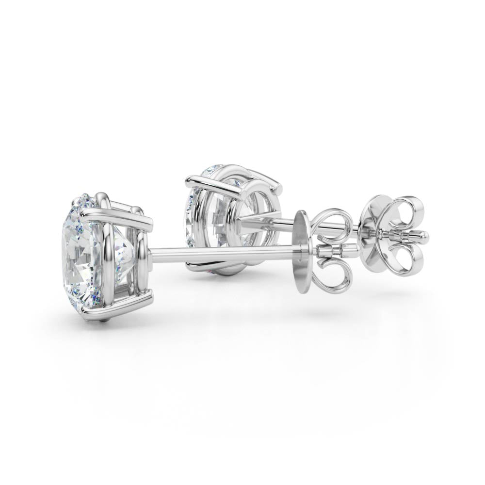 1/4 ct tw Lab Diamond (1/4 Cttw) 1/8Ct 4 Prong Wire Stud Earring