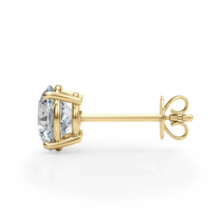 6 ct tw Lab Diamond (4 Cttw) 2Ct 4 Prong Wire Stud Earring