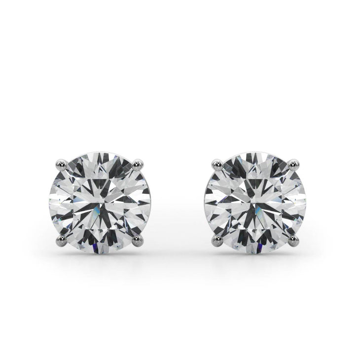 1/2 ct tw Lab Diamond (1/2 Cttw) 1/4Ct 4 Prong Wire Stud Earring