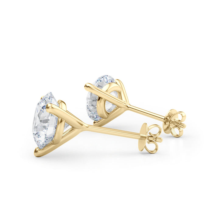 5 ct tw Lab Diamond (4 Cttw) 2Ct 3Prong Wire Stud Earring