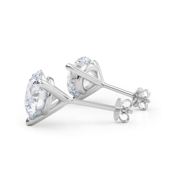 6 ct tw Lab Diamond (4 Cttw) 2Ct 3 Prong Wire Stud Earring