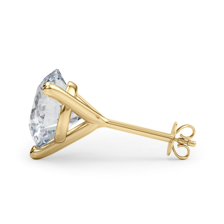 8 ct tw Lab Diamond (4 Cttw) 2Ct 3Prong Wire Stud Earring