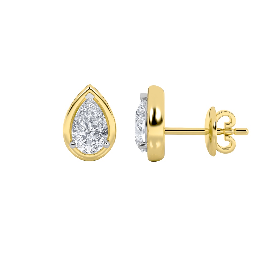 14KY 2ct Lab Diamond Studs F/VS+ Earrings