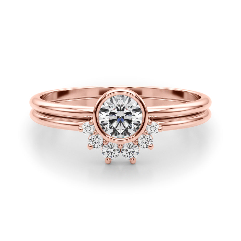 LAB GROWN DIAMOND FASHION RING ROUND