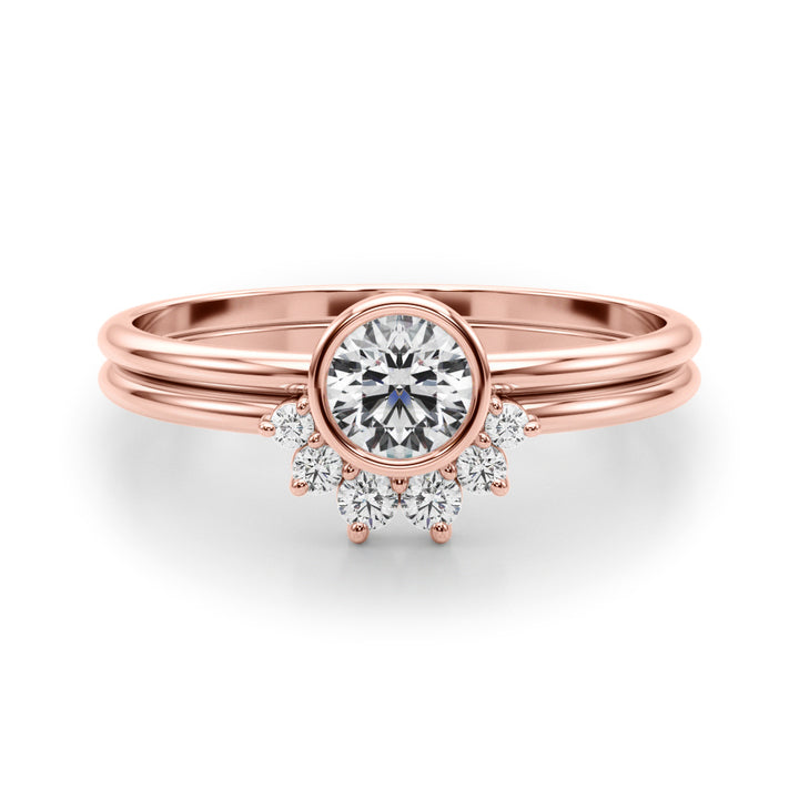 LAB GROWN DIAMOND FASHION RING ROUND