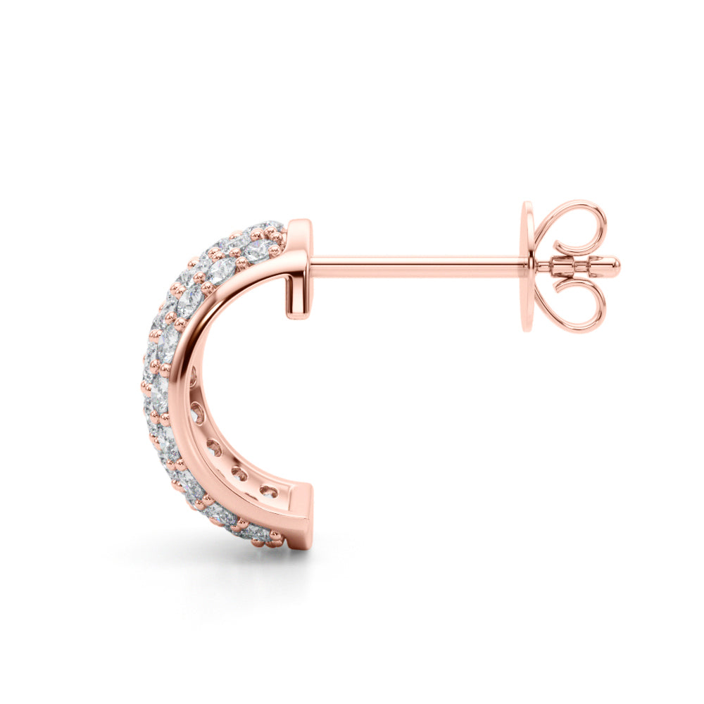 LAB GROWN DIAMOND FASHION EARRINGS